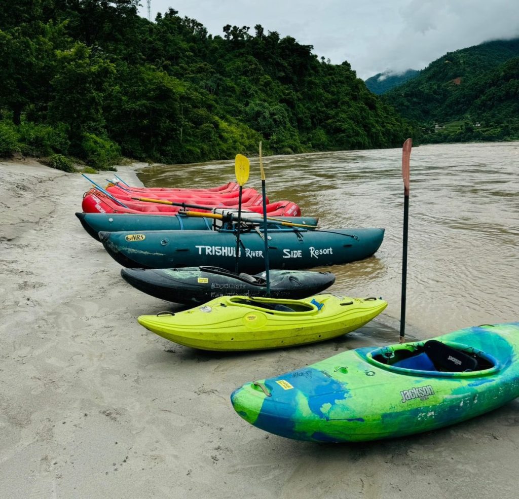 trishuli river side rafting