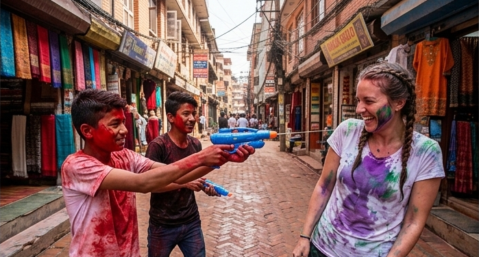 Holi in Kathmandu, Best Places & Events Guide